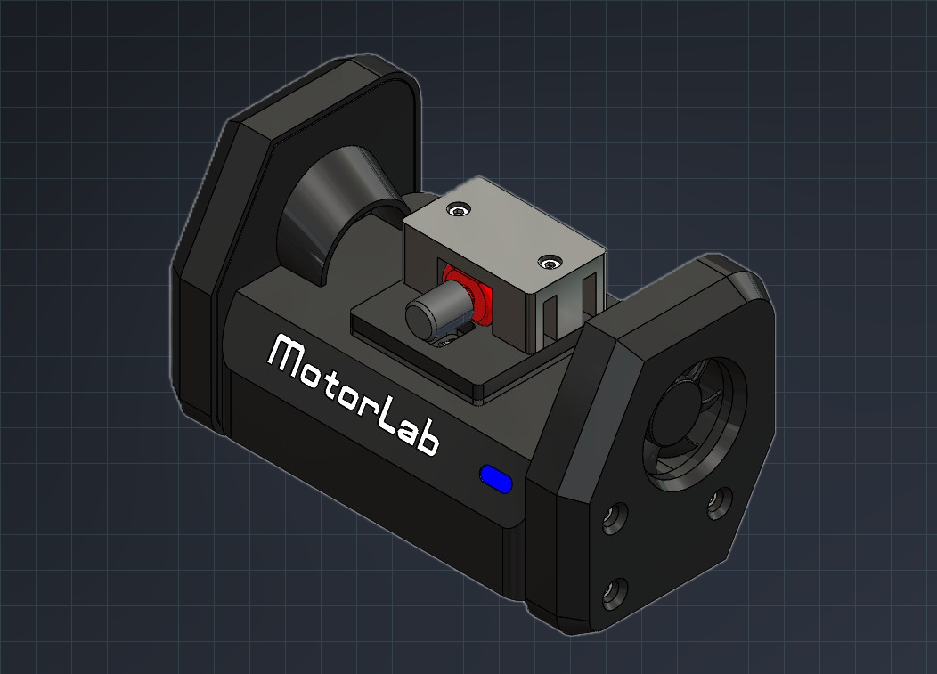 MotorLab Motor Break-in Machine — Exterior Design